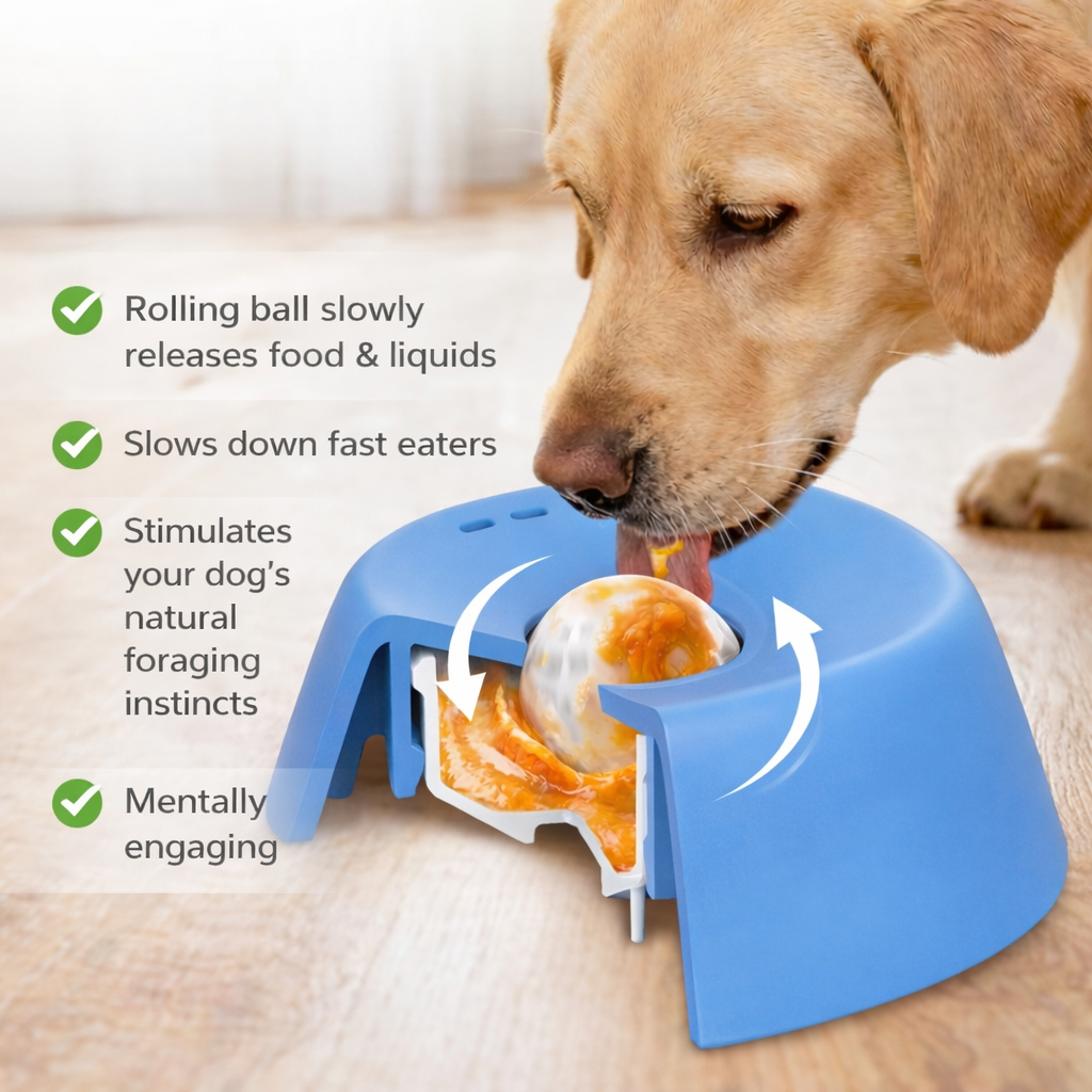 PawLooma™ Slow Feeder Bowl